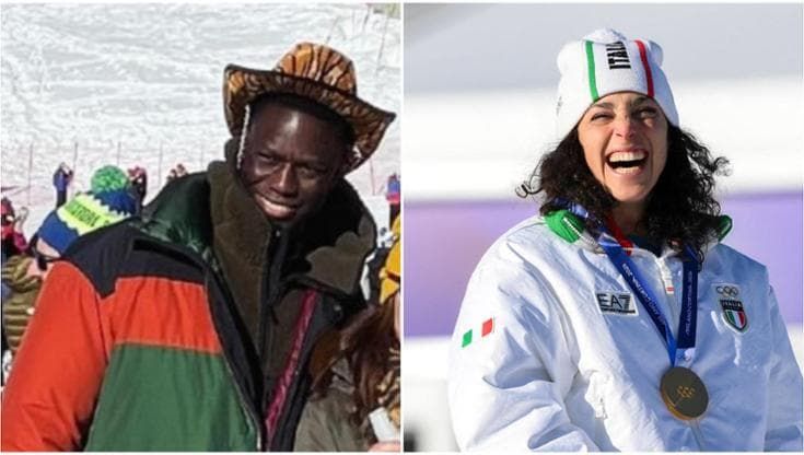 Federica Brignone, in tribuna per il secondo oro il nuovo amore: erano insieme in uno spot