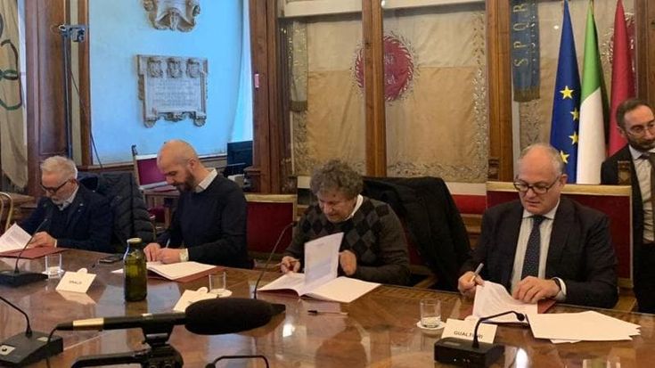 Giubileo, lavori senza subappalto a cascata. Il sindaco Gualtieri firma il protocollo con costruttori e sindacati