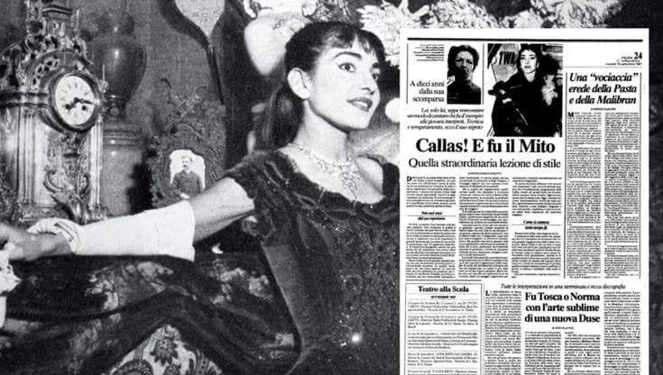 Maria Callas come Eleonora Duse