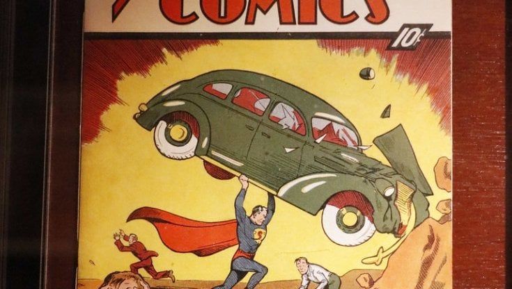 Superman vola all'asta: battuta per 2,6 milioni di dollari la prima copia del fumetto intitolato al supereroe