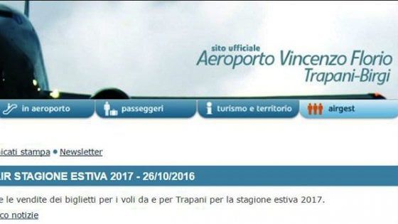 Ryanair, ripartono prenotazioni estive per Trapani