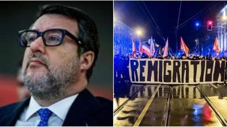 Remigration summit, il 18 aprile in piazza a Milano Salvini e il governatore Fontana
