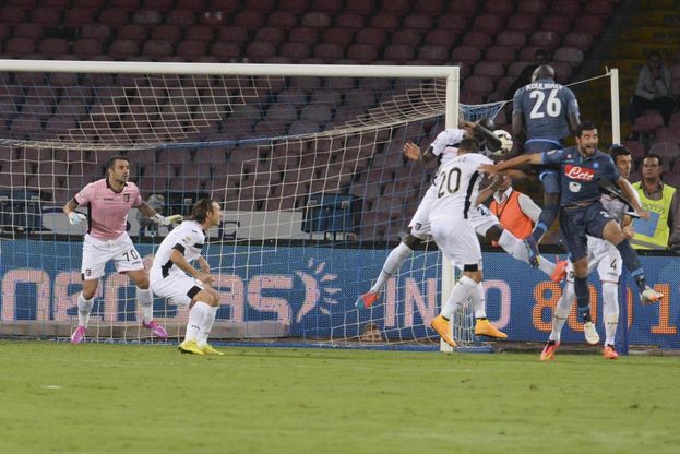 Napoli-Palermo, il film della partita