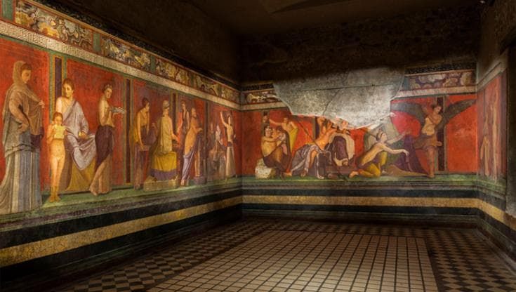 Dioniso e Pompei, teatro e visite serali nei siti archeologici