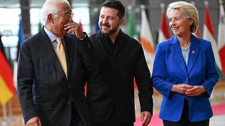 Zelensky all’Ue: “Se cadiamo ci saranno 20 milioni di profughi ucraini, dateci i Patriot per resistere”