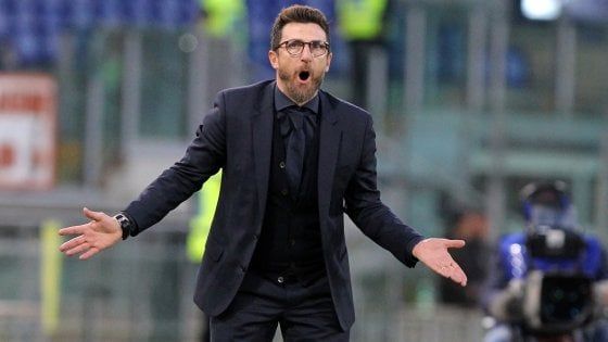 Roma, Di Francesco: ''Col Genoa vietato sbagliare". Dzeko fa gli straordinari