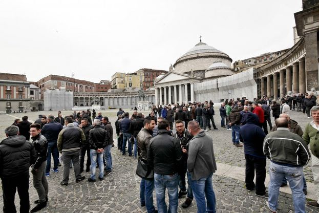 Tassisti in corteo