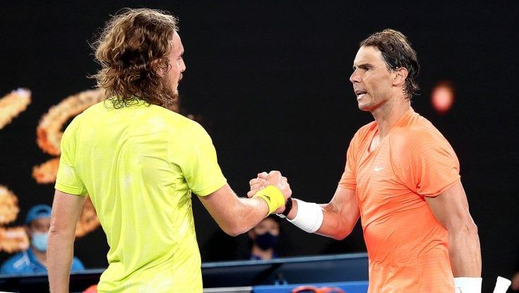 Tennis, Australian Open: Tsitsipas elimina Nadal, anche Medvedev in semifinale