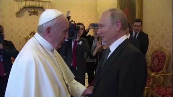 Putin a Roma: un'ora di colloquio con il Papa