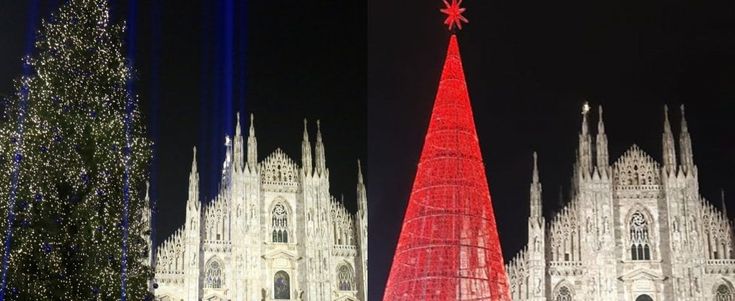 Moderno o tradizionale? Il sondaggio sull'albero di Natale di piazza Duomo a Milano