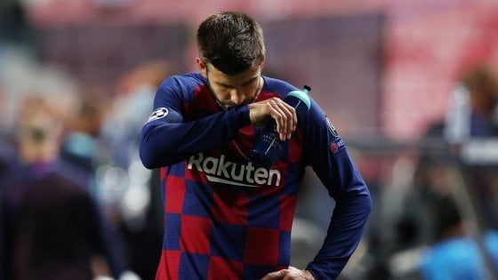 Barcellona-Bayern, Setien: "Sconfitta dolorosa". Pique: "Abbiamo toccato il fondo, nessuno è intoccabile"