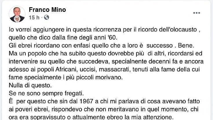 Biella: consigliere leghista si dimette dopo il post contro il Giorno della memoria 