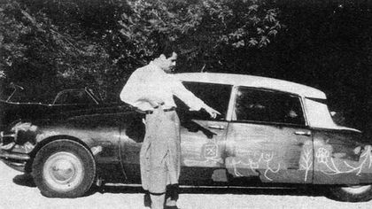 La DS dipinta da Pablo Picasso