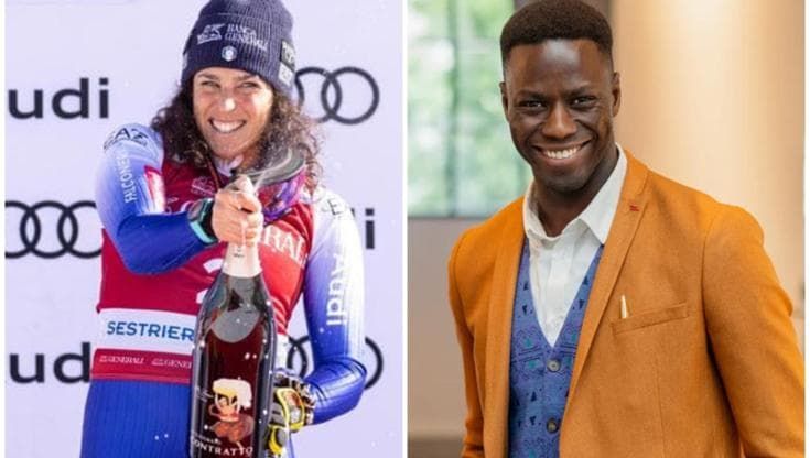 A Rimini la prima vita di James Mbaye, il nuovo amore di Federica Brignone avvistato alle Olimpiadi