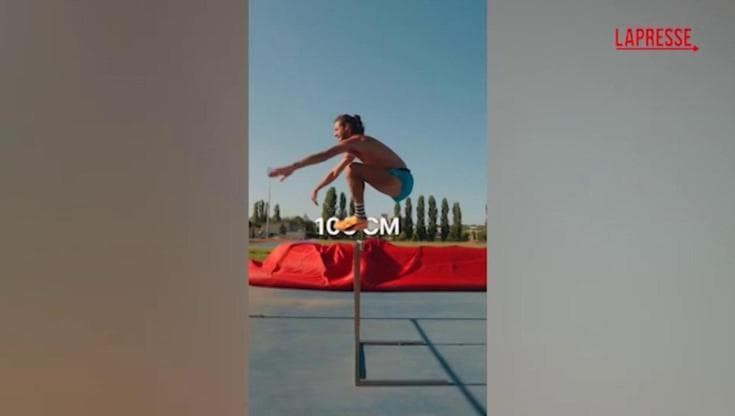 Atletica, i salti magici di Tamberi in allenamento. Il campione: "Il lavoro non è ancora finito!"