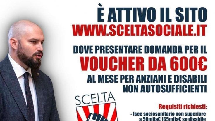 Welfare, l'assessore Marrone si appropria del voucher anziani come fosse del partito FdI