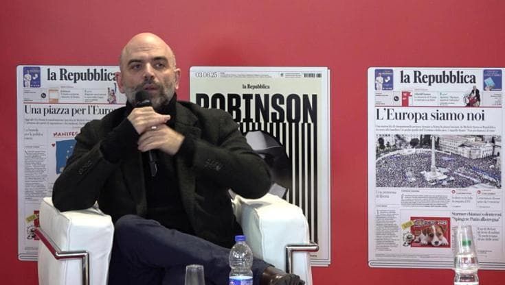 Plpl, Saviano: "I leader di sinistra non vadano ad Atreju, Meloni non critichi un singolo cittadino"
