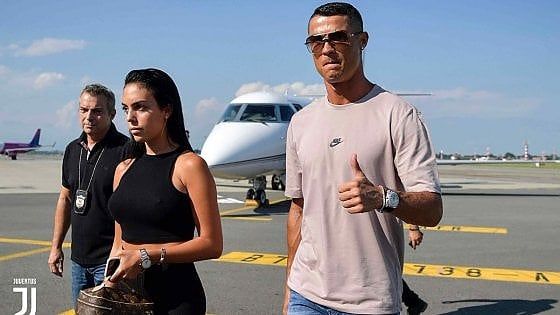 Juventus, Cristiano Ronaldo è arrivato a Torino