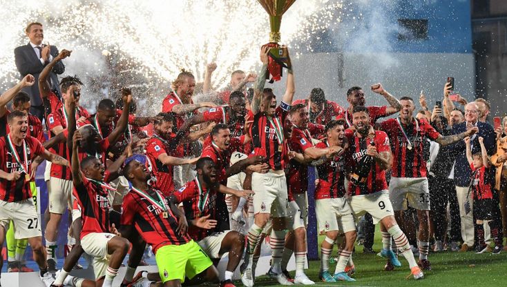 Milan campione d'Italia, le immagini della premiazione