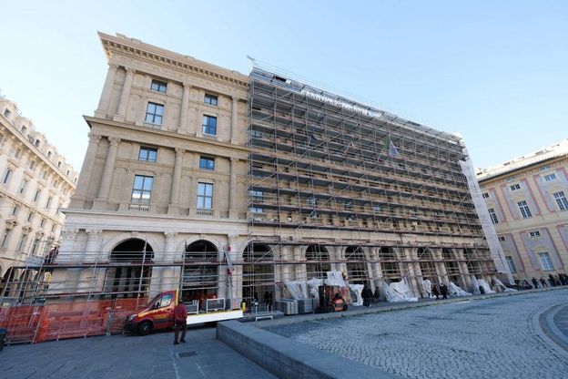 Via i ponteggi dal palazzo della Regione a De Ferrari