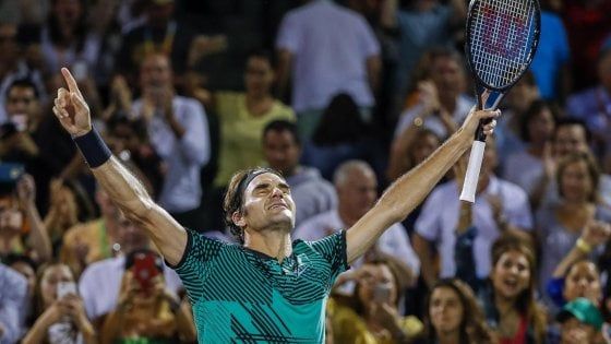 Tennis, Miami: Federer doma Kyrgios, sarà ancora finale contro Nadal