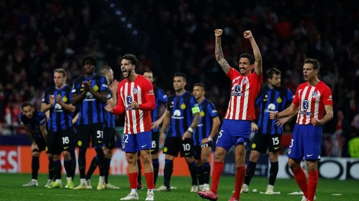 Atletico Madrid-Inter 5-3 dopo i rigori: fuori anche i nerazzurri, Champions senza italiana