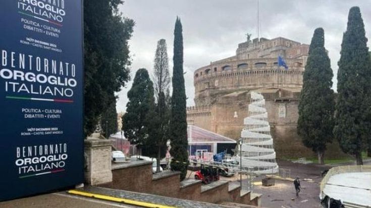 Atreju si prende i giardini di Castel Sant'Angelo con il via libera del Campidoglio: interrogazioni in Regione e alla Camera