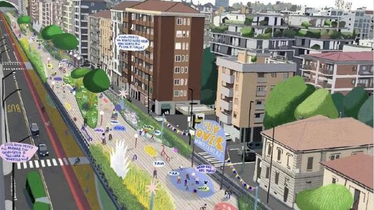 Il cavalcavia Monte Ceneri come l’High Line di New York: nel nuovo Pgt le 19 priorità della Milano del futuro