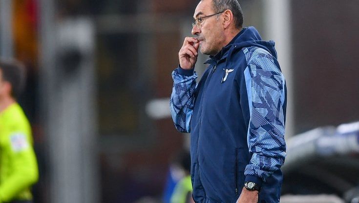 Lazio, Sarri: "Ci alleniamo solo sui filmati, sembro un regista tv"