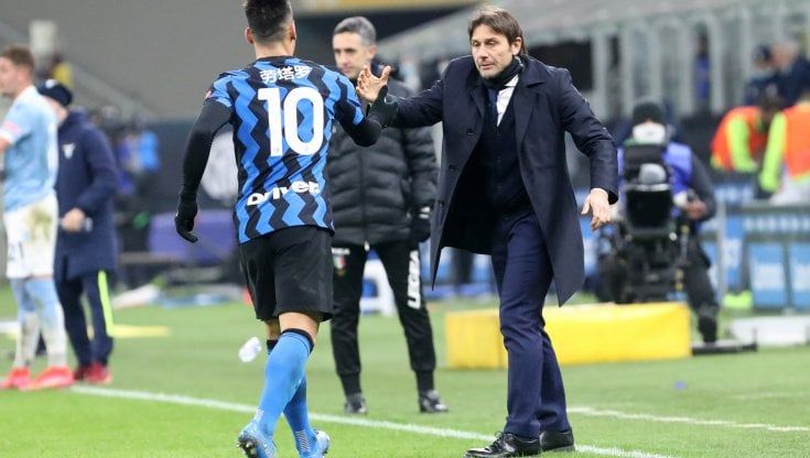 Inter, Conte: "Arrivare al derby davanti è molto meglio''