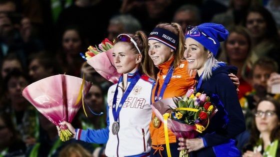 Pattinaggio, Europei Pista lunga: Lollobrigida bronzo nei 3000 metri