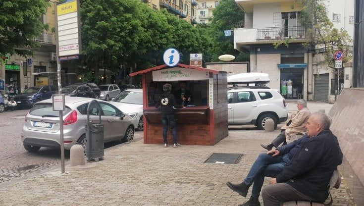 Spostato l'info point che copriva le panchine