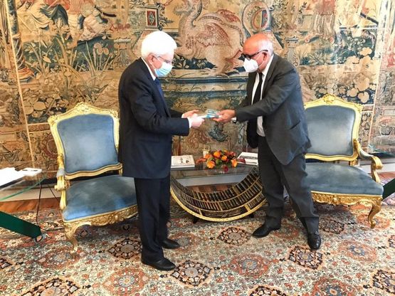 La  guide di Repubblica arrivano al Quirinale, Mattarella riceve il direttore Cerasa