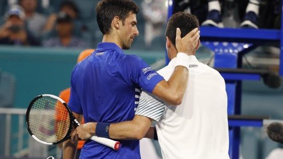 Tennis, Miami: altro passo falso di Djokovic, fuori agli ottavi