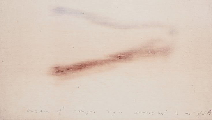 Luca Caccioni, viaggio della pittura al termine della notte