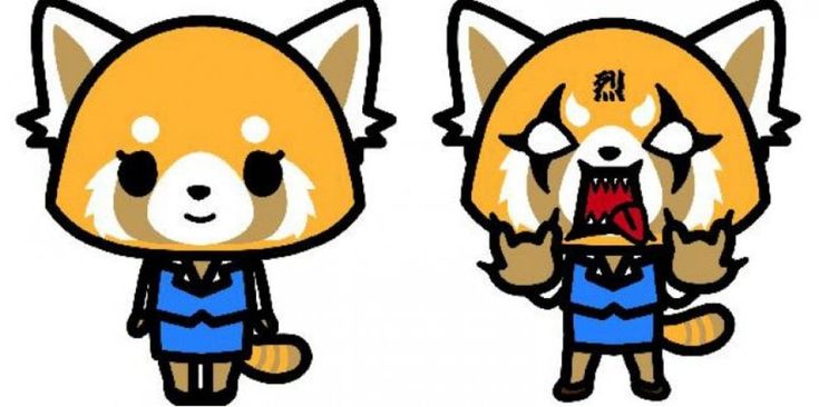 Aggretsuko, la nuova Hello Kitty è un panda rosso con la passione per il death metal 
