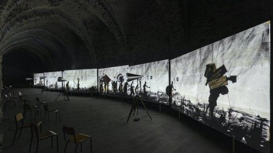 Ad Amalfi riapre l’Arsenale con un’installazione di William Kentridge