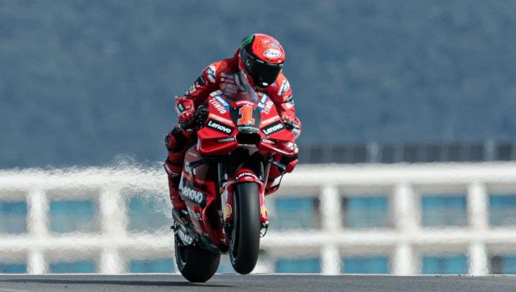 Felicità Bagnaia: "La nuova Ducati è ancora più veloce"