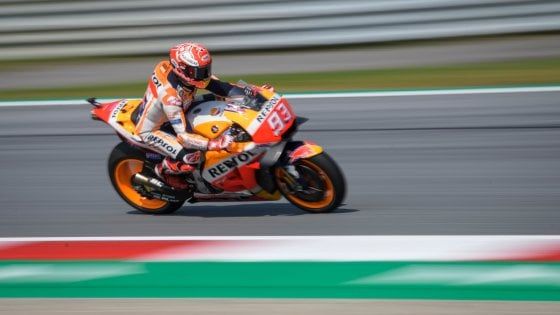 MotoGp, Austria: terze libere a Marquez, settimo Dovizioso