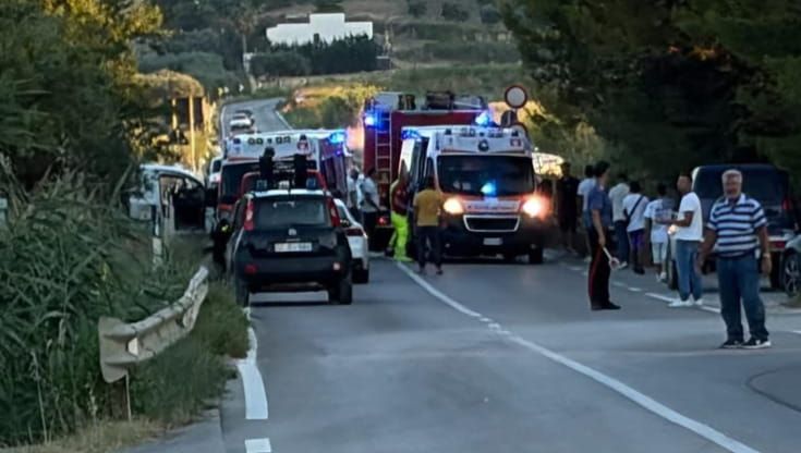 Scontro frontale fra Naro e Canicattì, un morto e un ferito