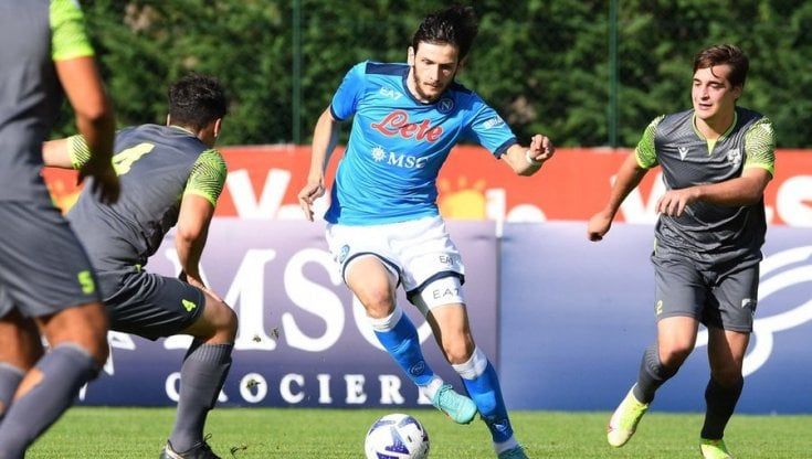 Napoli, Kvaratskhelia brilla nel primo test. La fascia di capitano a Di Lorenzo