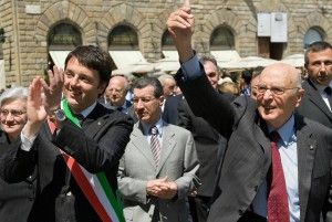 Renzi: "S&igrave; a Napolitano-bis"<br />E poi: "C'&egrave; serenit&agrave; nei miei confronti"