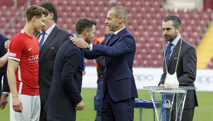Champions, Ceferin: "Dal 2026 possibile una finale negli Stati Uniti"