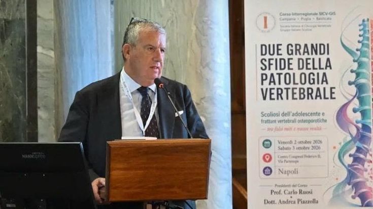 Carlo Ruosi: “Scoliosi nei ragazzi, manca la prevenzione scolastica”