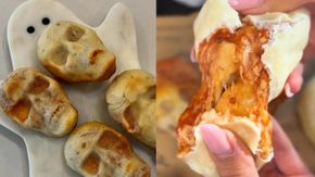 La pizza è un teschio: la ricetta di Halloween è servita