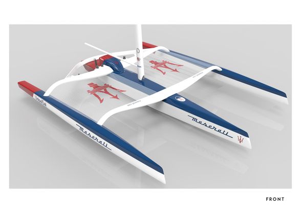 Soldini si fa in Tri: MOD70 per Maserati