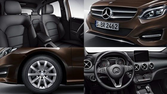 Mercedes Classe B Tech, in nome delle tecnologia