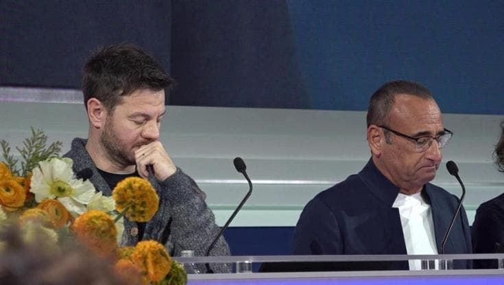 Sanremo, Carlo Conti si commuove per la mamma: "Mi ha cresciuto da sola"