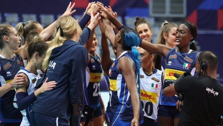 Volley, Europei femminili: l'Italia sa solo vincere: battuta anche la Svizzera