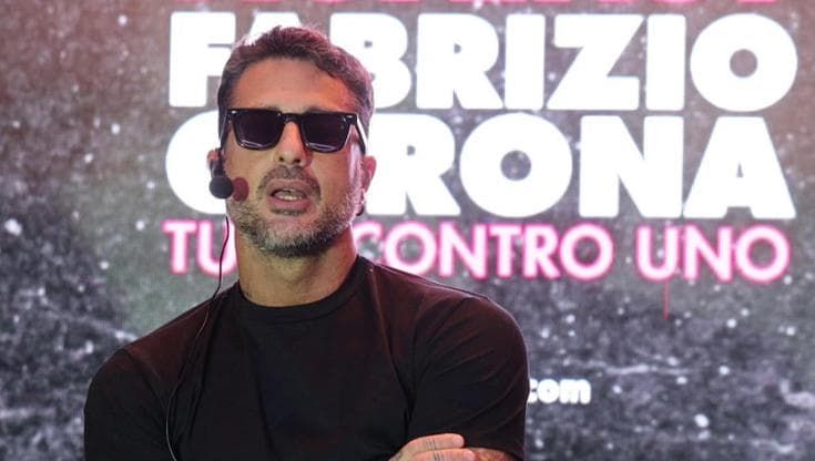 Fabrizio Corona a Sanremo: "Ai duetti le lacrime di Fedez saranno vere"